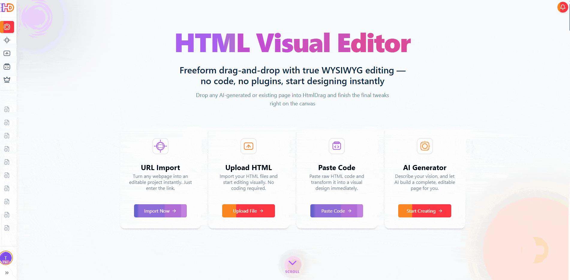 URL導入 Stripe 定價頁到可視化編輯器