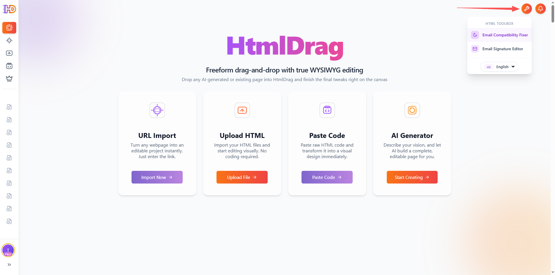 Entrada de compatibilidade de e-mail