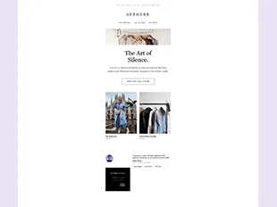 Editorial de moda de lujo minimalista blanco y negro correo
